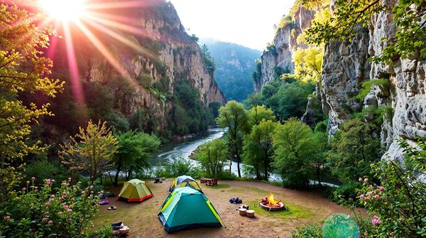 Camping dans les gorges du tarn : un séjour inoubliable en nature